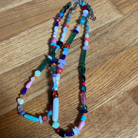 Sabika Multicolor Beaded Necklace - Picture 1 of 3